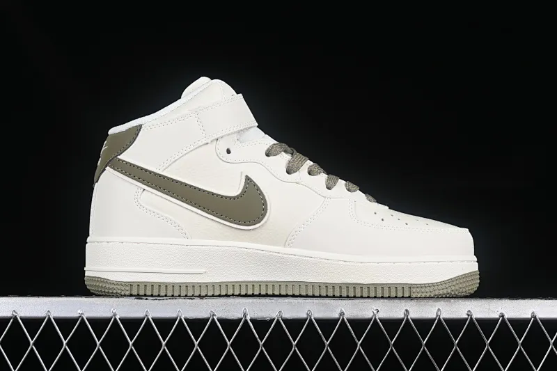 All categories Nk Air Force 1 Air Force series Nk Air Force 1 Mid Air Force mid-top Nk Air Force 1'07 Mid beige green hook Starry Air Force One mid-top casual sneakers SH0235-577